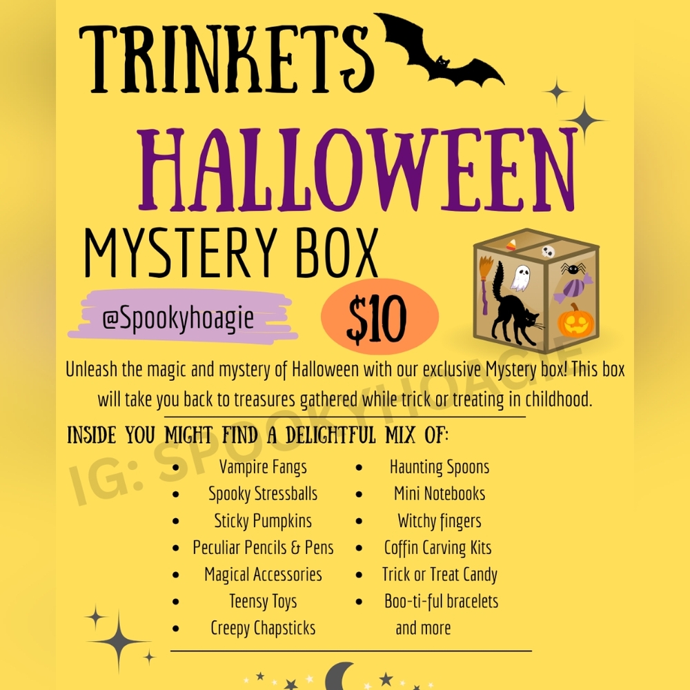 Trinkets Small Halloween Mystery Box *limited quantity*